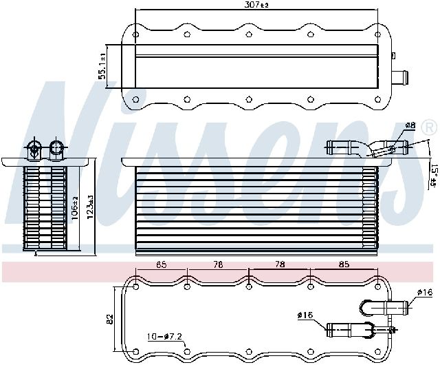 2013-2021 Volkswagen Jetta Intercooler (Nissens)