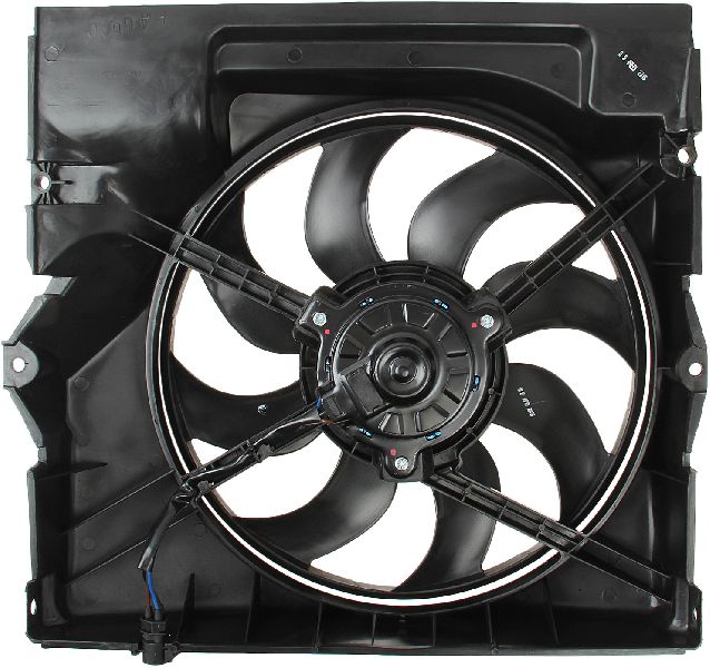 1998-1999 BMW 323i A/C Condenser Fan Assembly (Nissens)