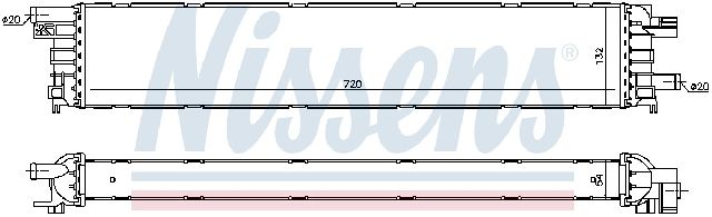 2010-2012 Audi S5 Radiator (Nissens)