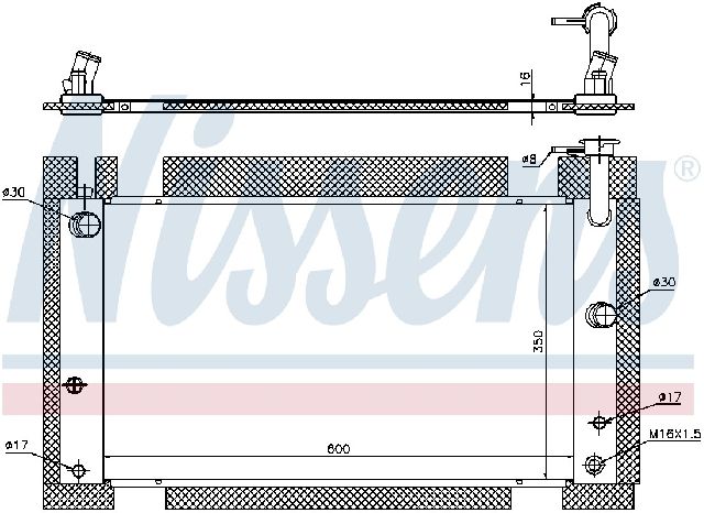 2004-2009 Toyota Prius Radiator (Nissens)