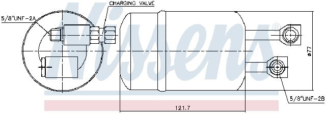 1993-1995 Volkswagen EuroVan A/C Receiver Drier (Nissens)