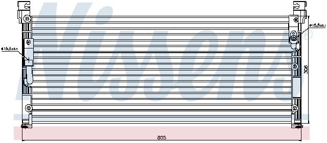 1996-2000 Toyota RAV4 A/C Condenser (Nissens)