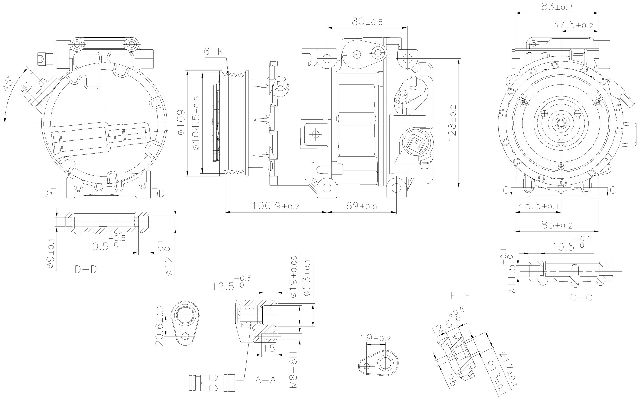 2015-2021 Kia Sedona A/C Compressor (Nissens)