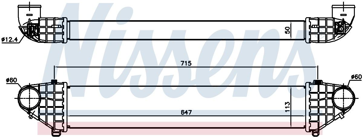 2013 Volvo C30 Intercooler