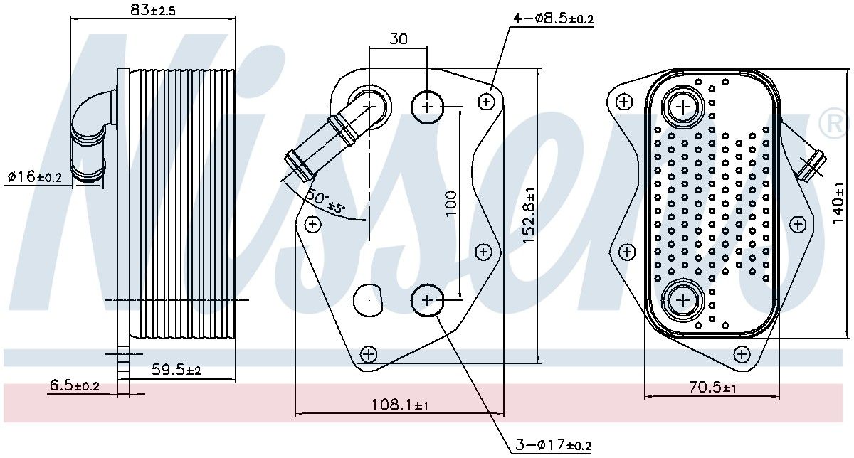 2014 Volkswagen Golf Engine Oil Cooler