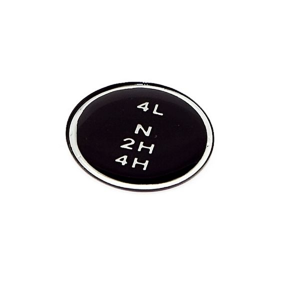 1980-1986 Jeep CJ7 Transfer Case Shift Pattern Plate (Omix-Ada)