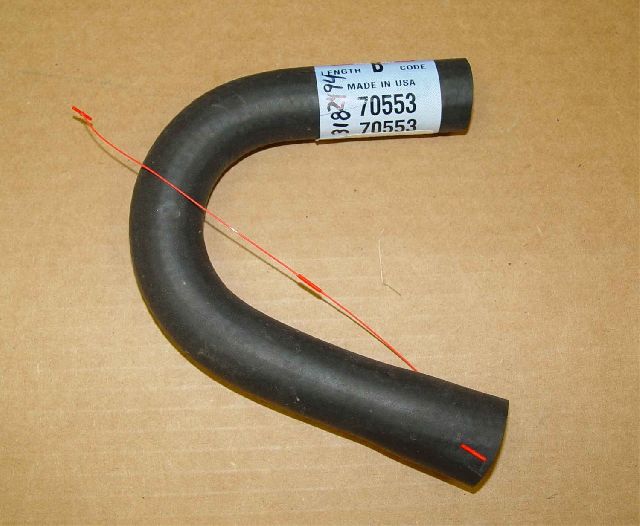 1976-1981 Jeep CJ7 HVAC Heater Hose - Bypass To Tee (Omix-Ada)