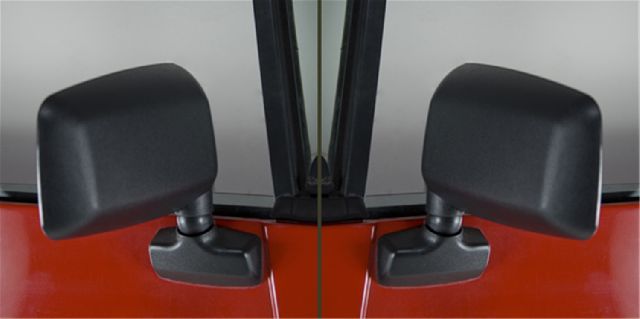 1987-1995 Jeep Wrangler Side/Door Mirror Kit - Left and Right (Omix-Ada)