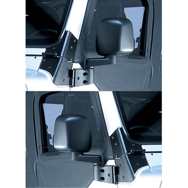 1987-2006 Jeep Wrangler Side/Door Mirror Kit - Left and Right (Omix-Ada)