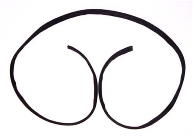 1943-1949 Jeep Willys Windshield Seal - Front Inner (Omix-Ada)