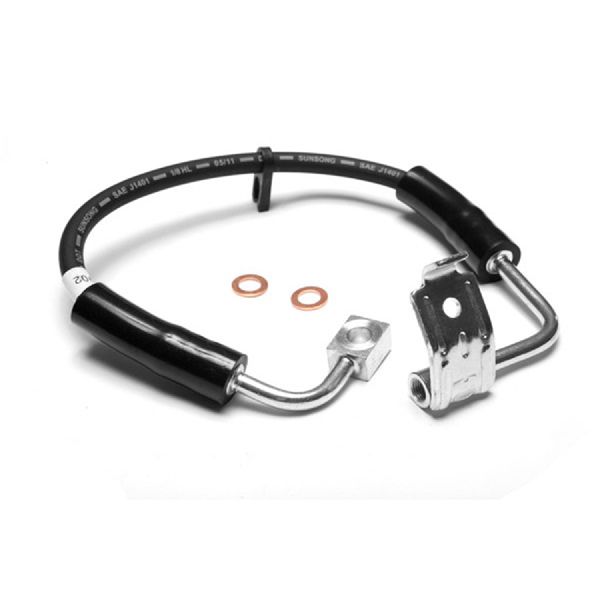 2007-2016 Jeep Wrangler Brake Hydraulic Hose - Front Left (Omix-Ada)