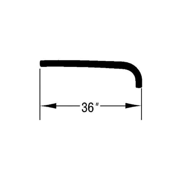 1997-2001 Jeep Cherokee HVAC Heater Hose - Supply (Omix-Ada)