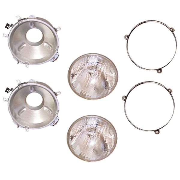 1997-2006 Jeep Wrangler Headlight Set (Omix-Ada)