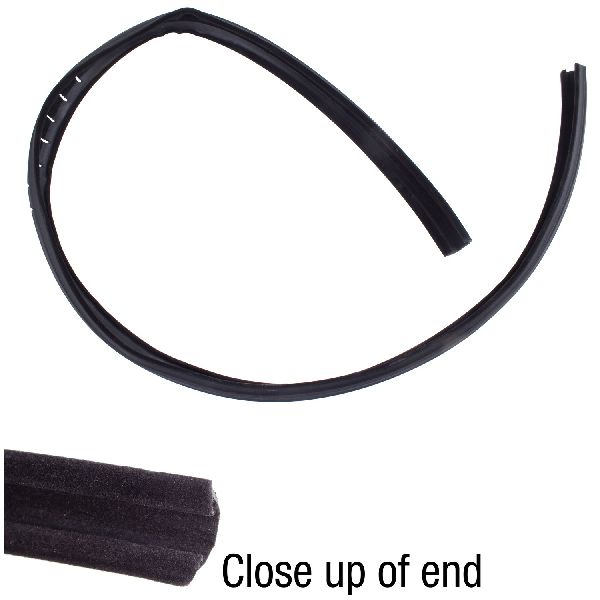 1987-1995 Jeep Wrangler Door Window Seal - Rear Left Lower or Rear Right Lower (Omix-Ada)