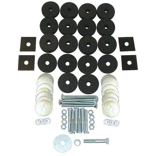 1943-1958 Jeep Willys Body Mount Set (Omix-Ada)