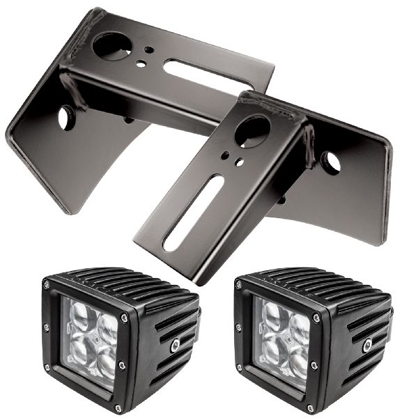 2007-2021 Jeep Wrangler Auxiliary Light Mounting Bracket (Oracle Lighting)