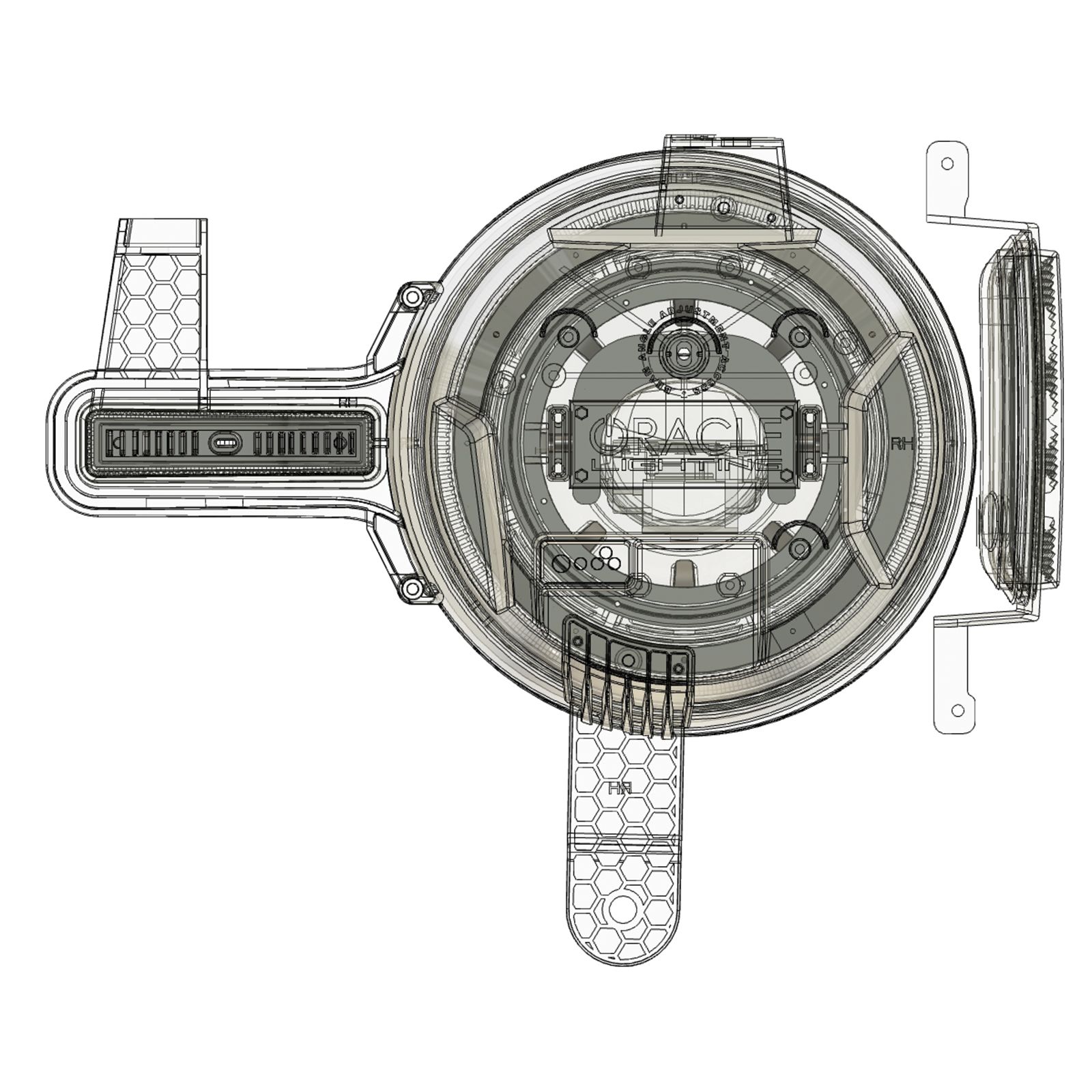 2024, 2023, 2022, 2021 Ford Bronco Headlight Assembly