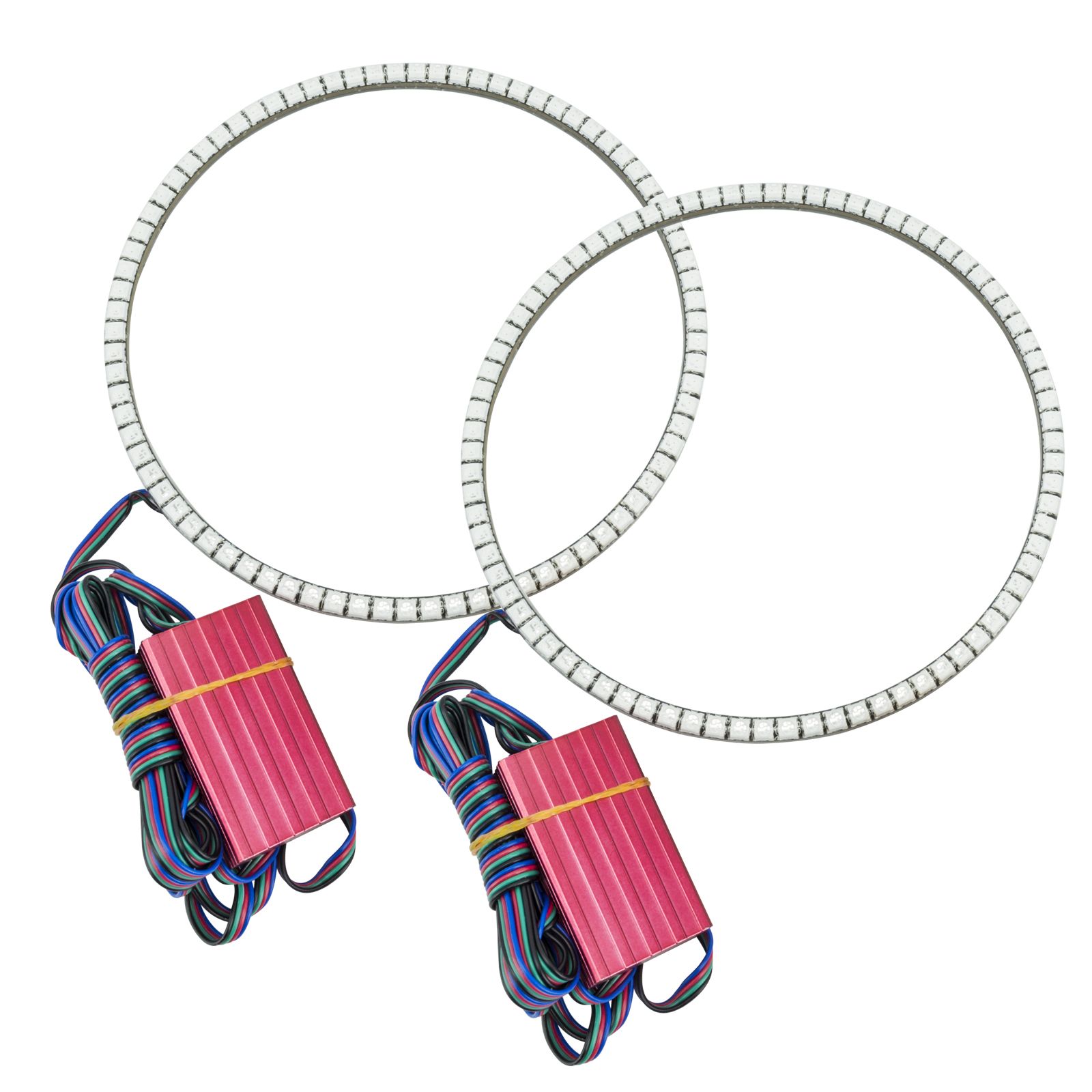 2024, 2023, 2022, 2021, 2020 Jeep Gladiator Headlight Halo Ring Emitter Set