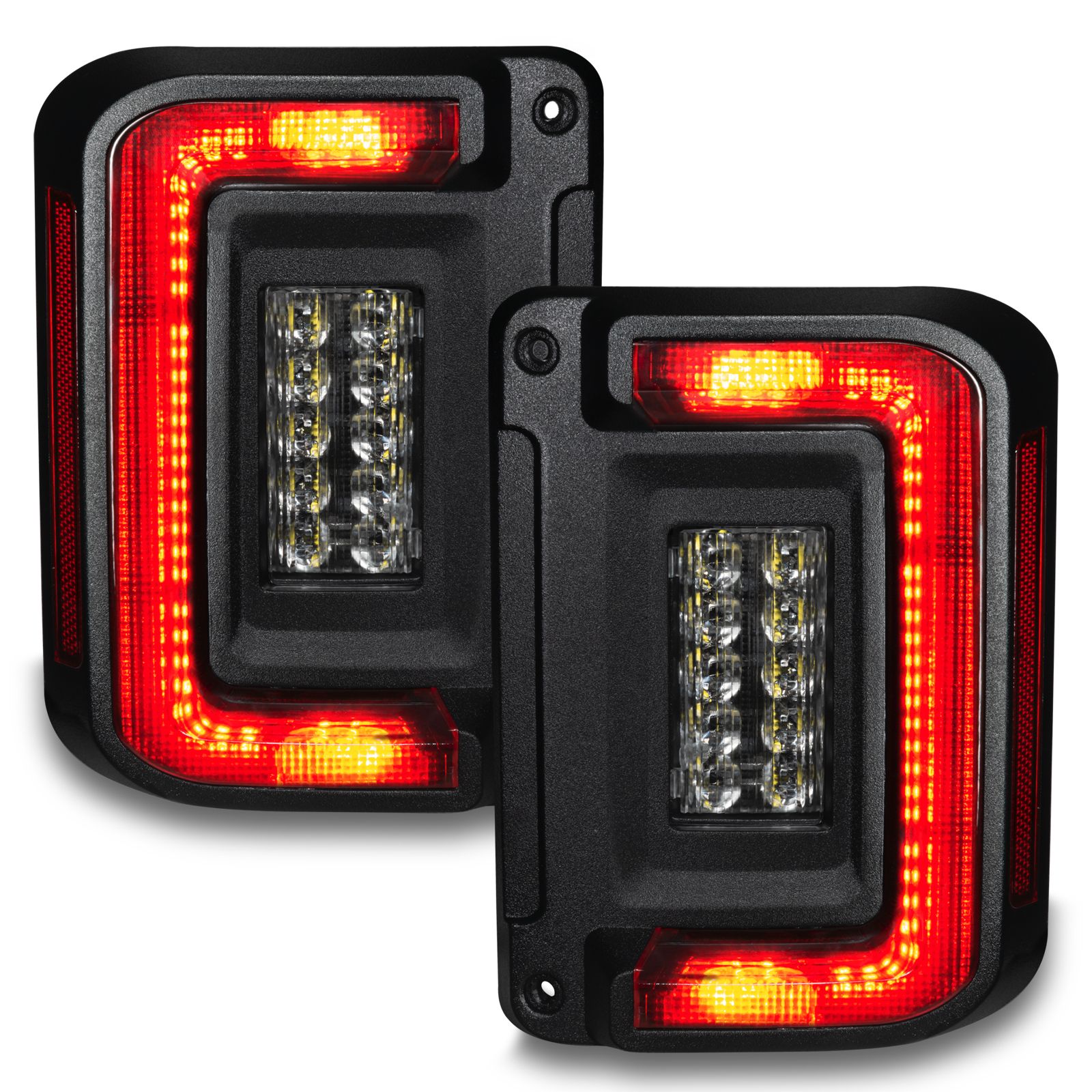 2018, 2017, 2016, 2015, 2014, 2013, 2012, 2011, 2010, 2009, 2008, 2007 Jeep Wrangler Tail Light Assembly