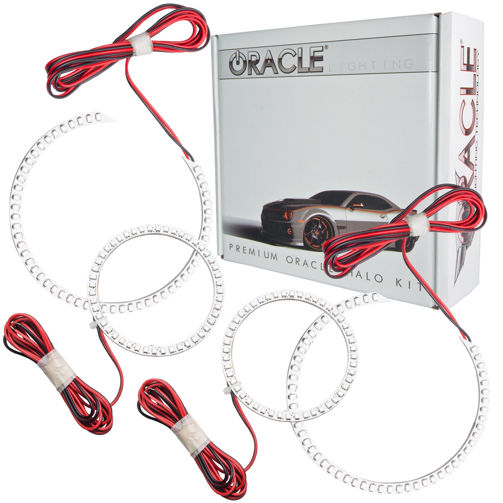 2012, 2011, 2010 Mazda 3 Headlight Halo Ring Emitter Set