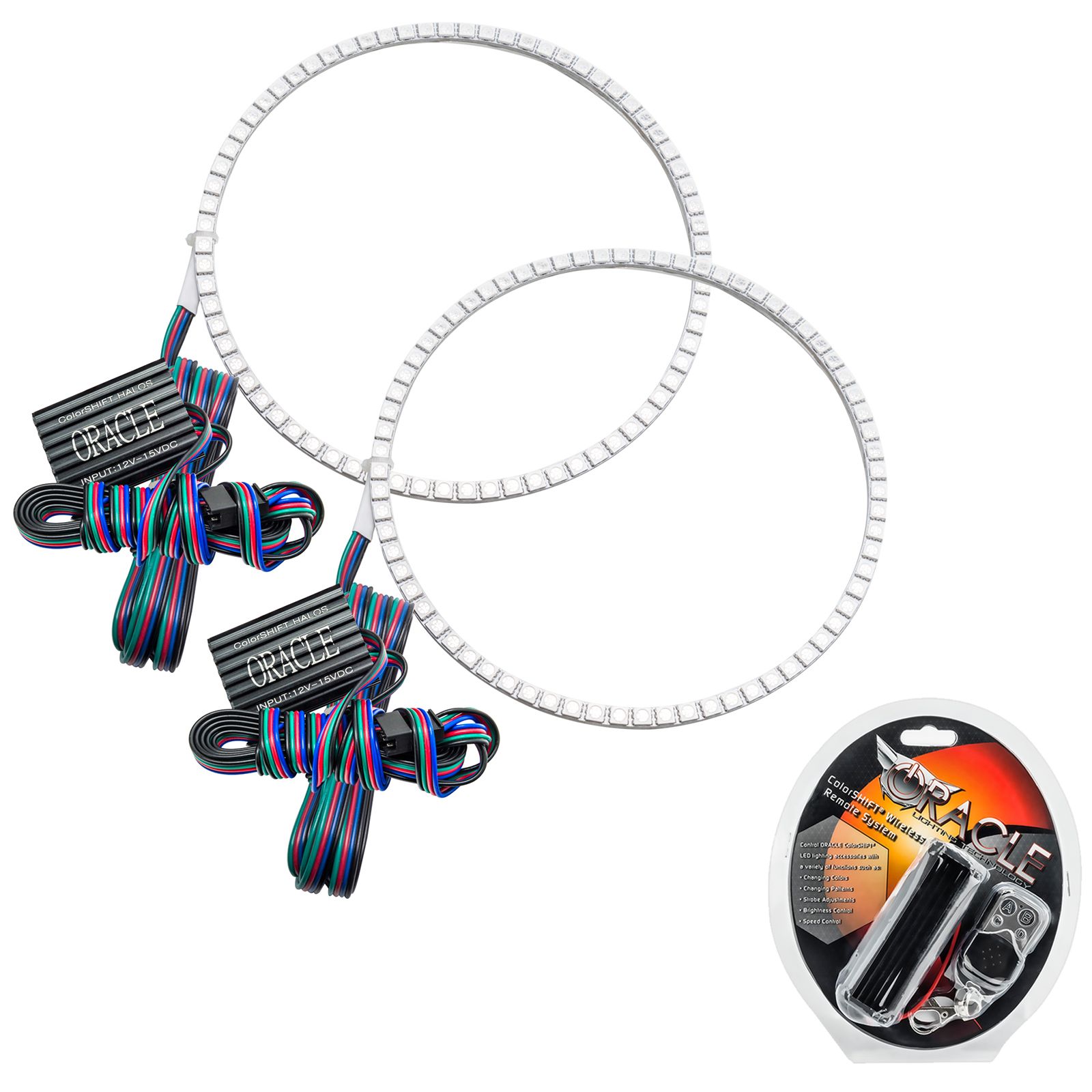 2023, 2022, 2021 Ford Bronco Headlight Halo Ring Emitter Set