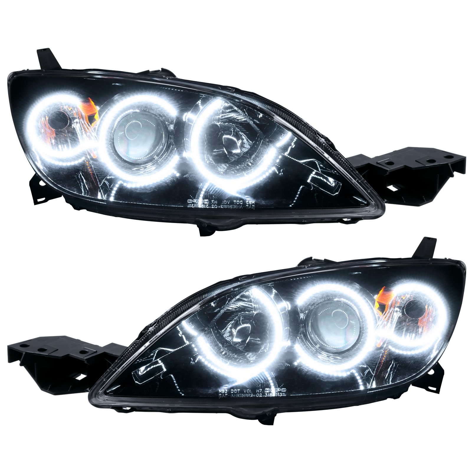2009, 2008, 2007, 2006, 2005, 2004 Mazda 3 Headlight Assembly