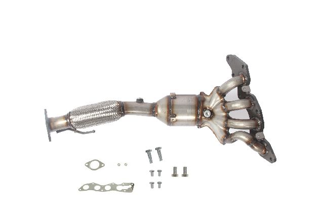 2014-2016 Ford Transit Connect Catalytic Converter with Integrated Exhaust Manifo - Front (Original Performance)