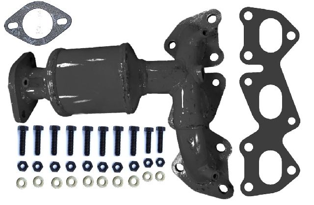 2006-2010 Hyundai Azera Catalytic Converter with Integrated Exhaust Manifo - Front Right (Original Performance)