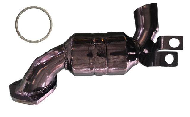 2002-2003 Jaguar X-Type Catalytic Converter - Front Right (Original Performance)
