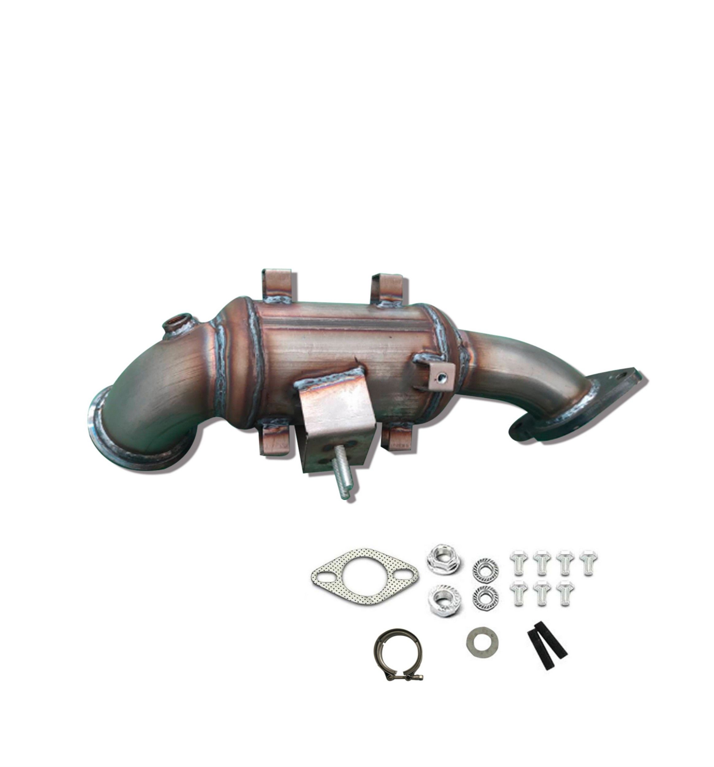 2015, 2014, 2013, 2012 Ford Explorer Catalytic Converter with Integrated Exhaust Manifo