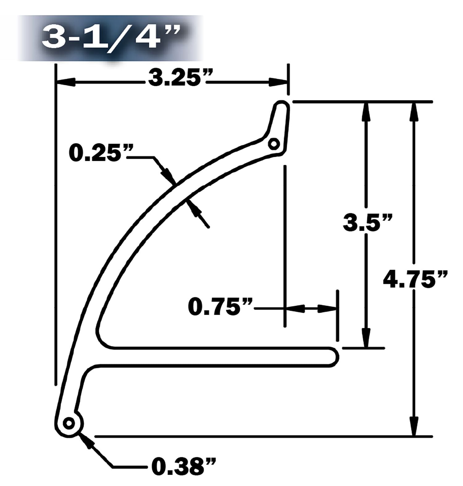 2002-2009 Cadillac Escalade Fender Extension Molding Pacer Performance