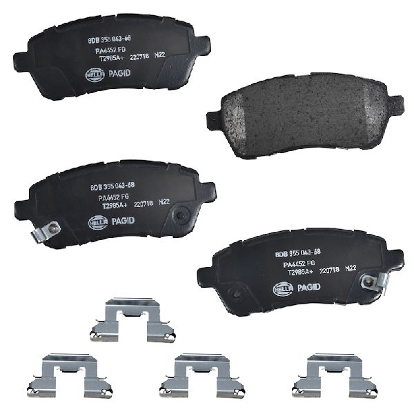 2011-2014 Mazda 2 Disc Brake Pad Set - Front (Pagid)
