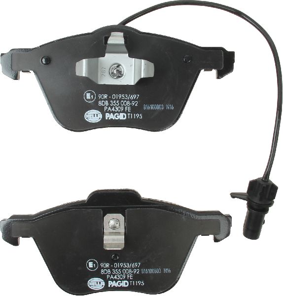 2001-2003 Volkswagen EuroVan Disc Brake Pad Set - Front (Pagid)