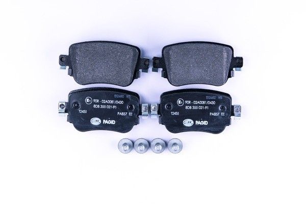 2018 Volkswagen GTI Disc Brake Pad Set - Rear (Pagid)