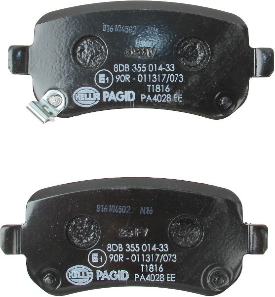 2008-2012 Chrysler Town &amp; Country Disc Brake Pad Set - Rear (Pagid)