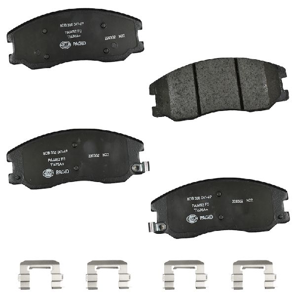 2007-2009 Chevrolet Equinox Disc Brake Pad Set - Front (Pagid)