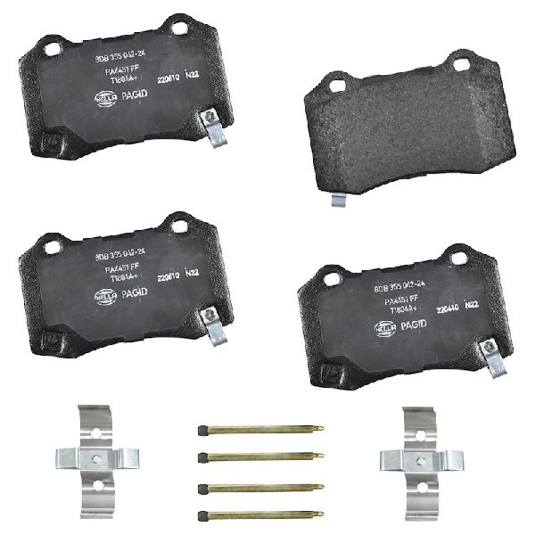 2010-2016 Hyundai Genesis Coupe Disc Brake Pad Set - Rear (Pagid)