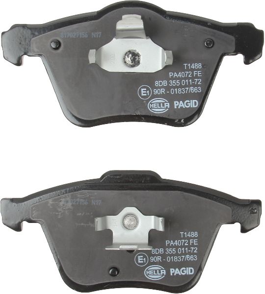 2003-2014 Volvo XC90 Disc Brake Pad Set - Front (Pagid)