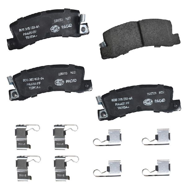 1992-1999 Lexus ES300 Disc Brake Pad Set - Rear (Pagid)