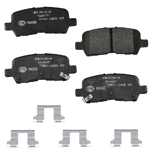 2004-2008 Pontiac Grand Prix Disc Brake Pad Set - Rear (Pagid)