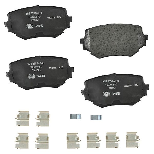 2002-2004 Suzuki XL-7 Disc Brake Pad Set - Front (Pagid)