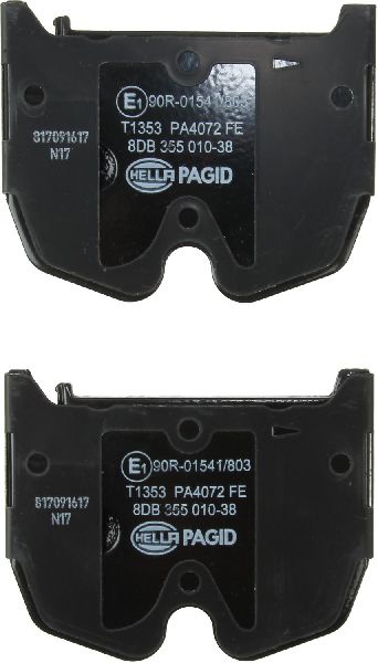 2004-2007 Mercedes-Benz SL600 Disc Brake Pad Set - Front (Pagid)