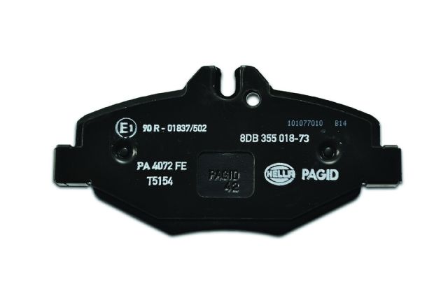 2006-2009 Mercedes-Benz E350 Disc Brake Pad Set - Front (Pagid)