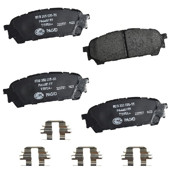 2005-2006 Saab 9-2X Disc Brake Pad Set - Rear (Pagid)