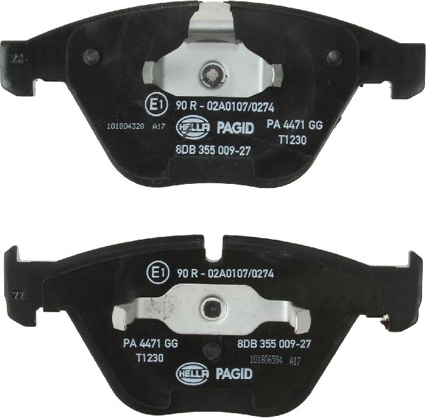 2004-2005 BMW 545i Disc Brake Pad Set - Front (Pagid)