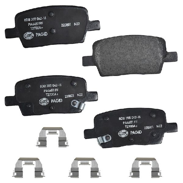 2017-2020 Cadillac XT5 Disc Brake Pad Set - Rear (Pagid)