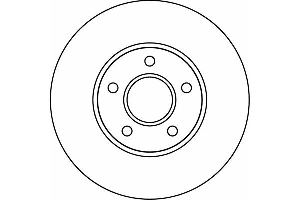 2010-2013 Ford Transit Connect Disc Brake Rotor - Front (Pagid)