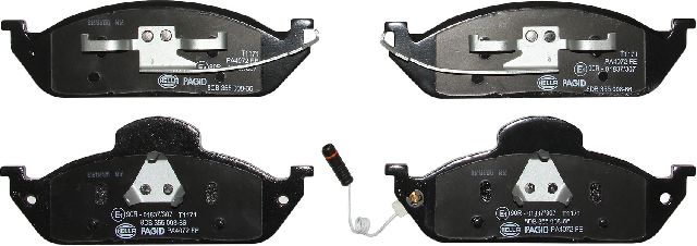 2003-2005 Mercedes-Benz ML350 Disc Brake Pad Set - Front (Pagid)
