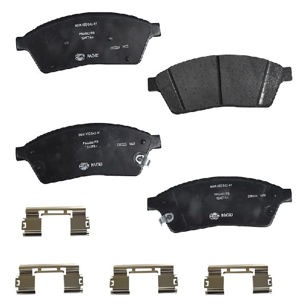 2010-2016 Cadillac SRX Disc Brake Pad Set - Front (Pagid)