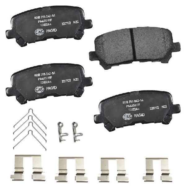 2011-2017 Honda Odyssey Disc Brake Pad Set - Rear (Pagid)